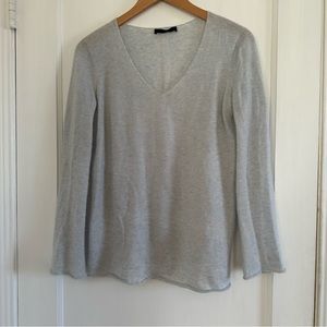 The row cashmere silk v neck sweater sz XS oversize